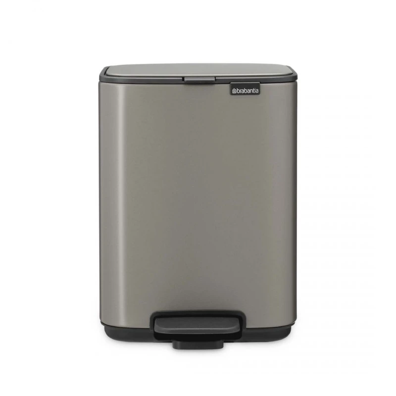 Кош за смет Brabantia Bo Pedal 4L, Platinum
