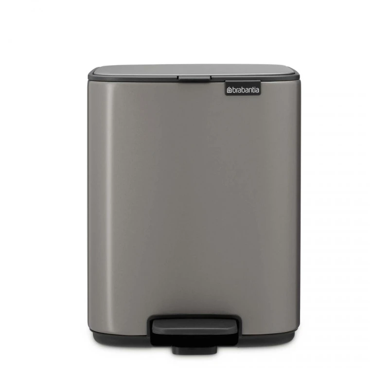 Кош за смет Brabantia Bo Pedal 7L, Platinum