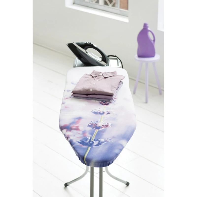 Маса за гладене Brabantia B 124x38cm с масивна поставка за ютия, Lavender