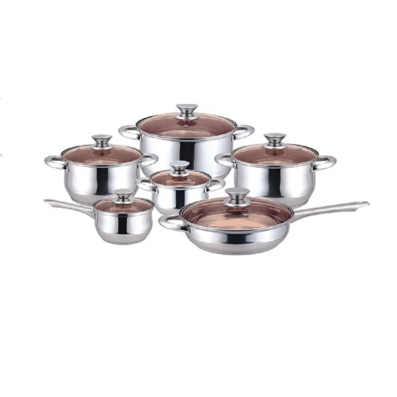 Комплект съдове за готвене Muhler MR-1242 NEW 12 части