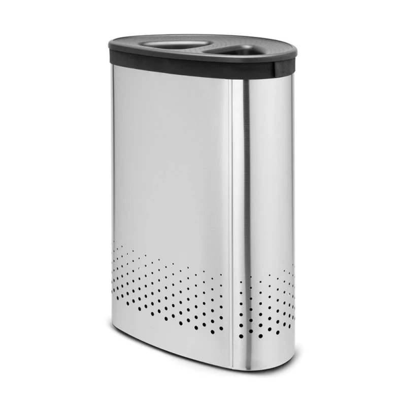 Кош за пране Brabantia Selector 55L, Matt Steel