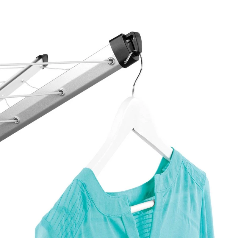 Простор за стена Brabantia WallFix 24m с кутия, Metallic Grey