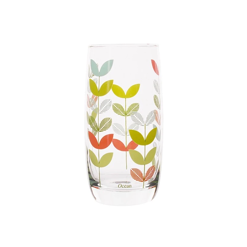 Чаша за вода Ocean Natural Leaf 3B13013 02G0029 370ml, 2 броя