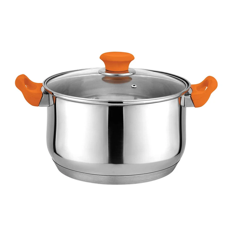 Тенджера Muhler MR-4471 NEW 24х13cm, 5.3L, оранжев
