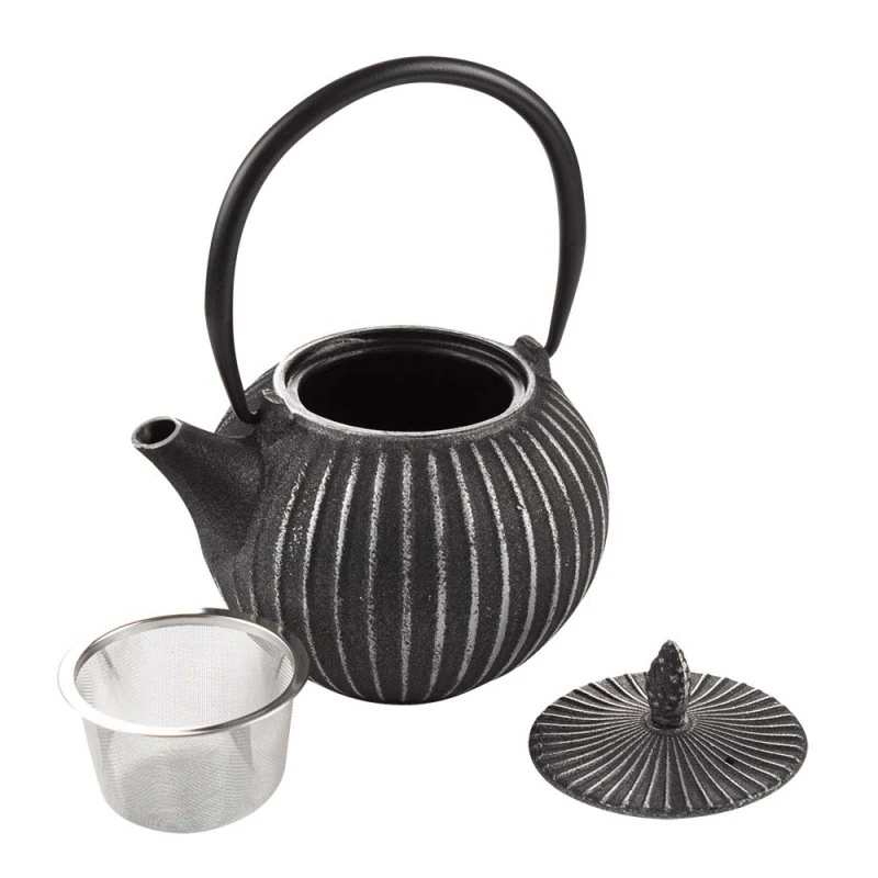 Чайник чугунен с цедка Luigi Ferrero FR-8385GRP 850ml, графит