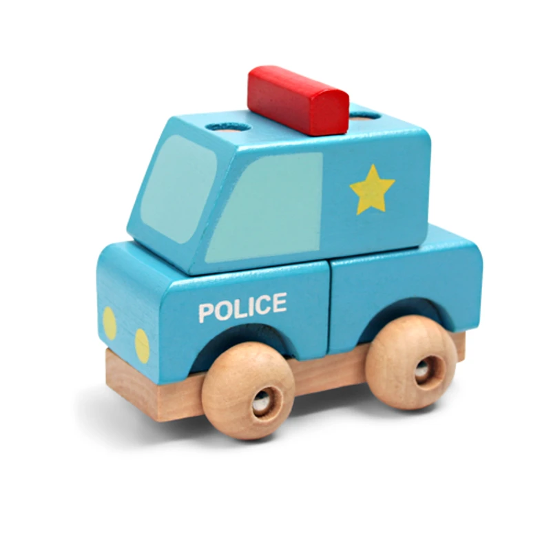 Мини 3D пъзел Pino Полицейска кола