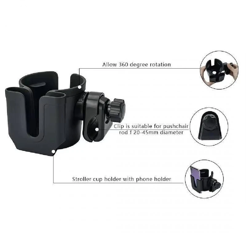 УНИВЕРСАЛНА ПОСТАВКА ЗА ЧАШКА И ТЕЛЕФОН 2В1