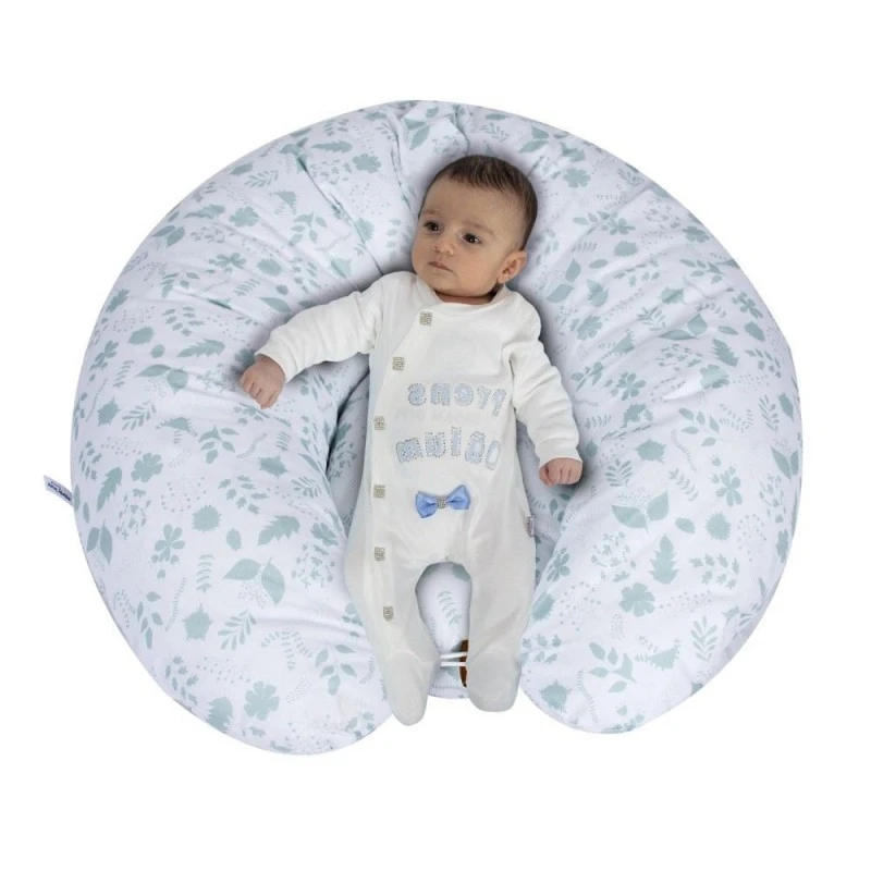 Възглавница за бременни и кърмене от 2 части, Sevi baby, Листа, 579-92