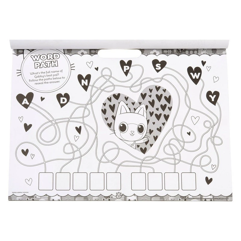 Gabbys: Блок за оцветяване с над 120бр стикери