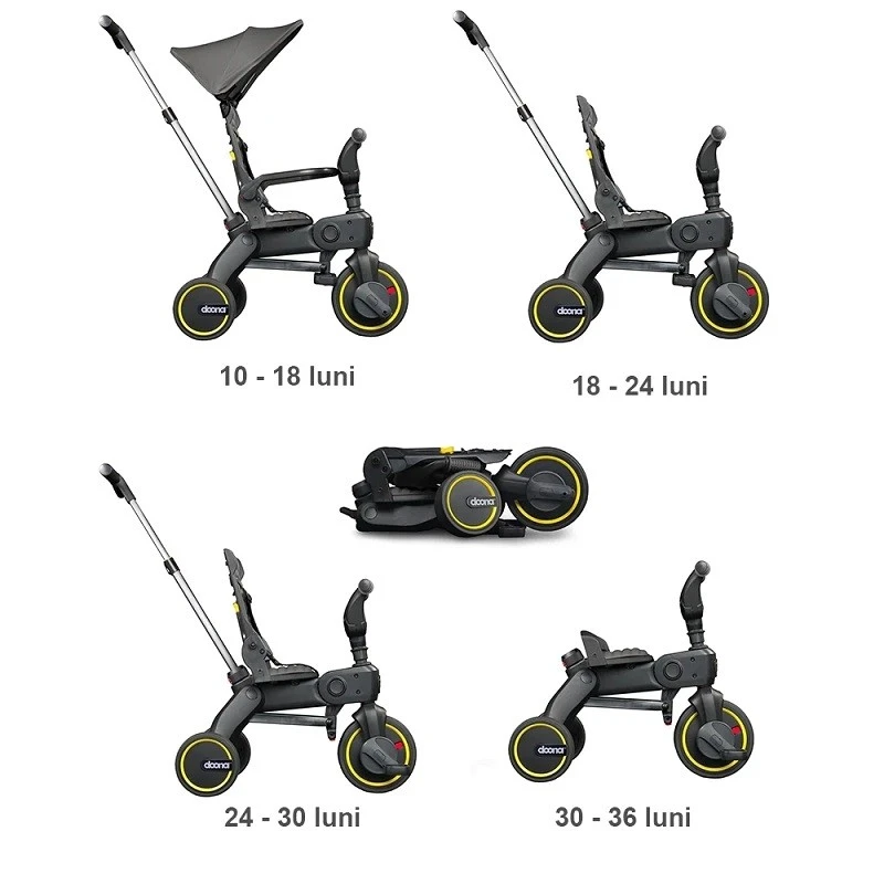 Триколка Doona Liki Trike S1 - Grey Hound