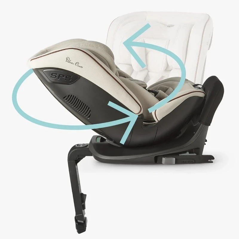 Silver Cross Столче за кола 360 Motion All Size Almond