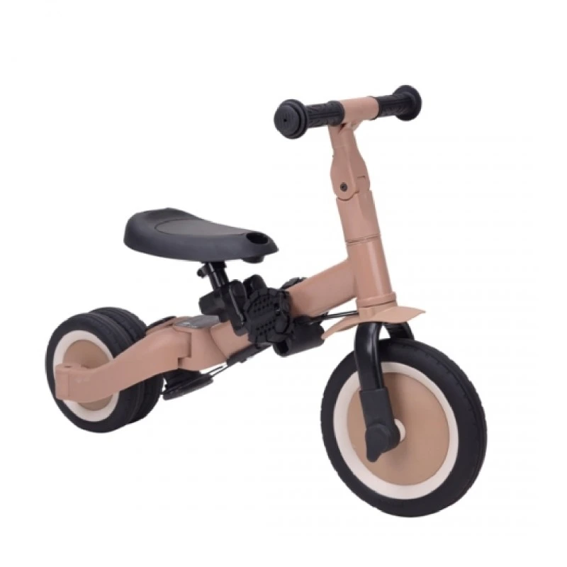 Триколка LIO tricycle with push bar - MACCHIATO