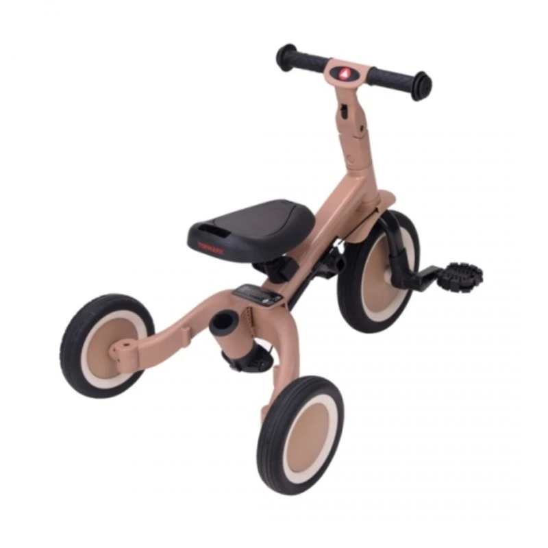 Триколка LIO tricycle with push bar - MACCHIATO