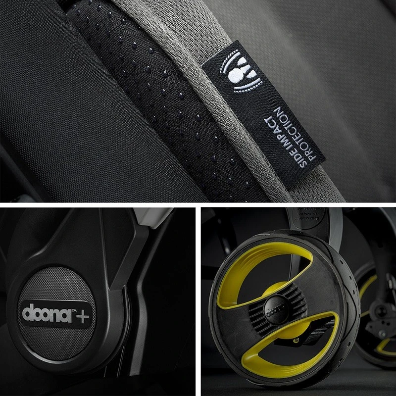 Количка Doona Desert green, 0-13 кг, Зелен/Черен