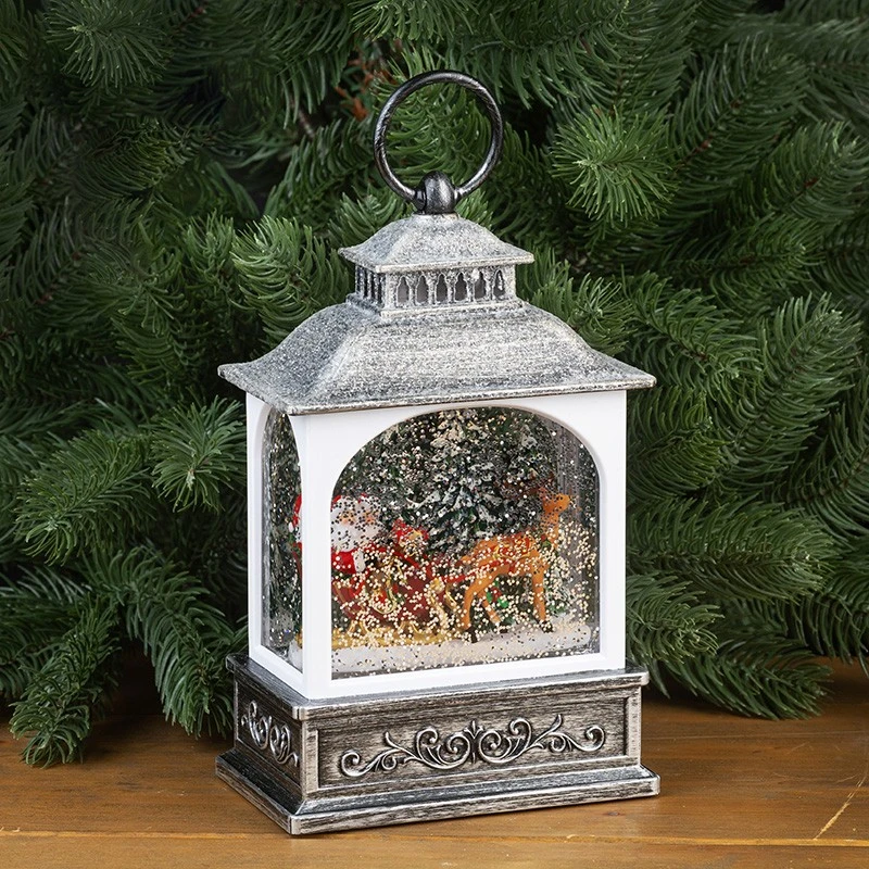 Светещ фенер с Дядо Коледа