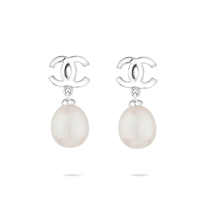 Обеци Swan Pearls CAA027 Бели Перли, Сребро 925