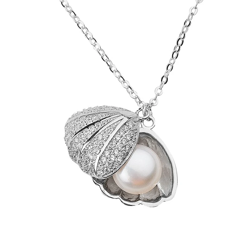 Колие Swan Pearls LA714NW, Мида С Перла, Сребро