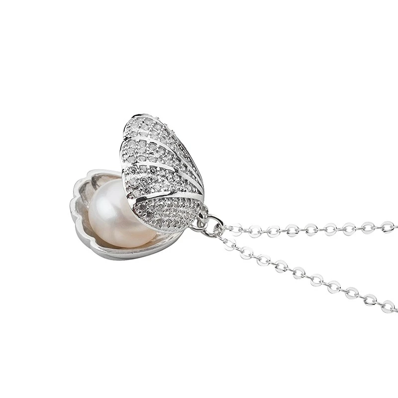 Колие Swan Pearls LA714NW, Мида С Перла, Сребро