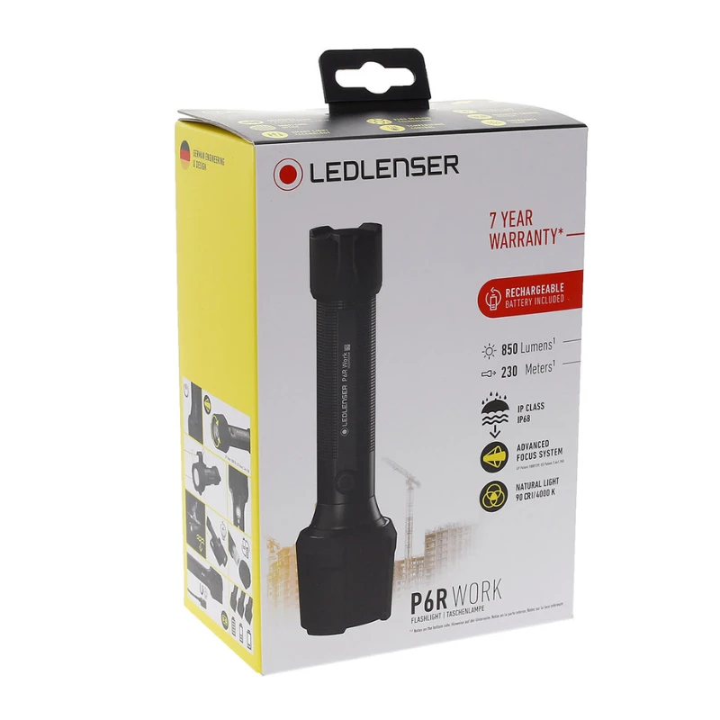Фенер LED LENSER P6R WORK 502186