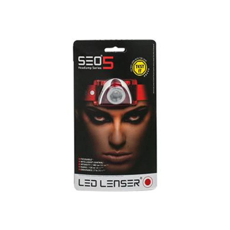 Челник LED LENSER SEO 5 RED 6106  