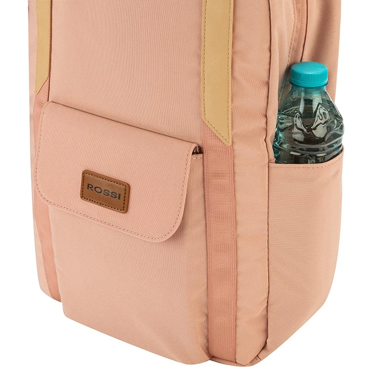 Дамска раница за лаптоп Rossi, K009-1, Розова