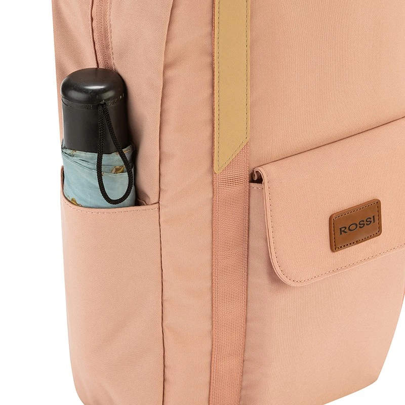 Дамска раница за лаптоп Rossi, K009-1, Розова