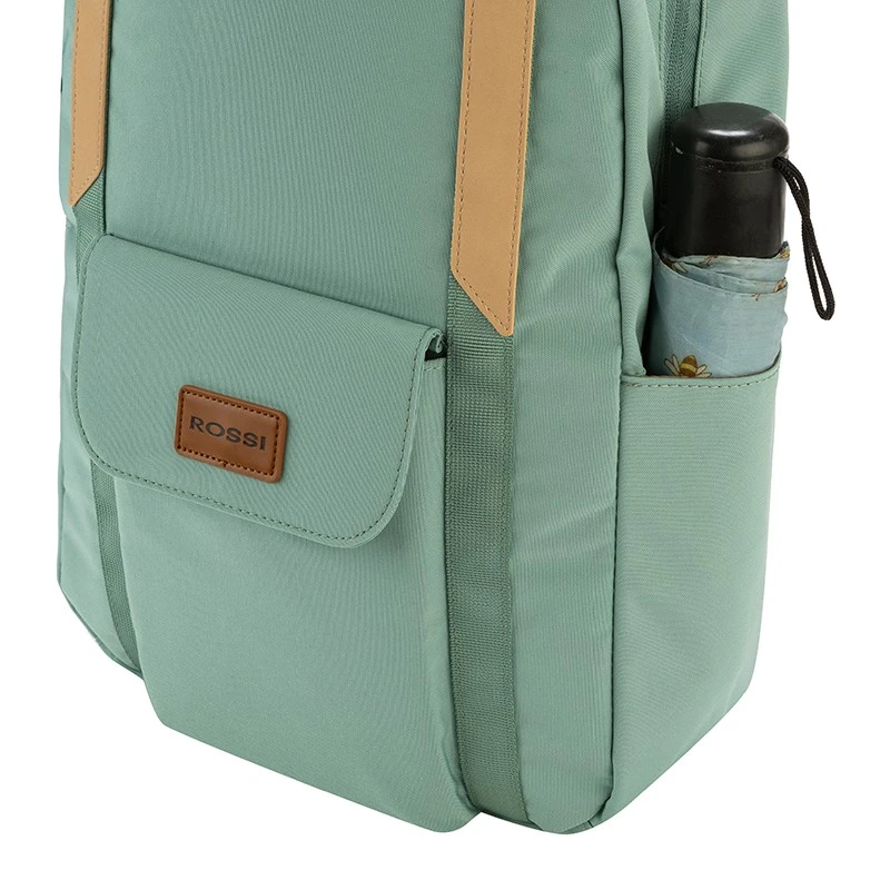 Дамска раница за лаптоп Rossi, K009-3, Морско зелено