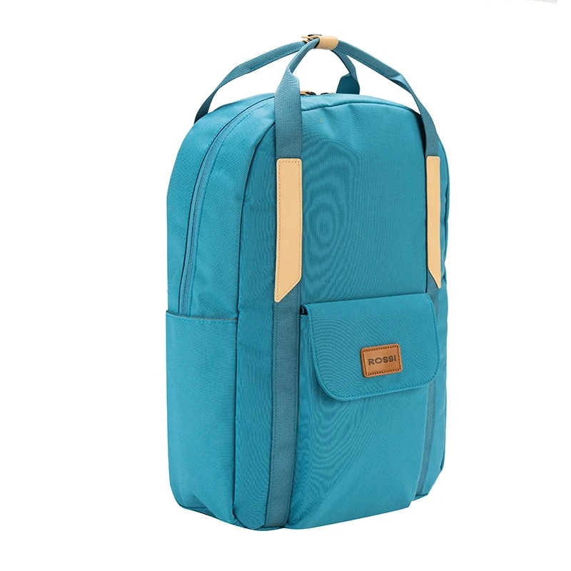 Дамска раница за лаптоп Rossi, K009-4, Езерово синьо