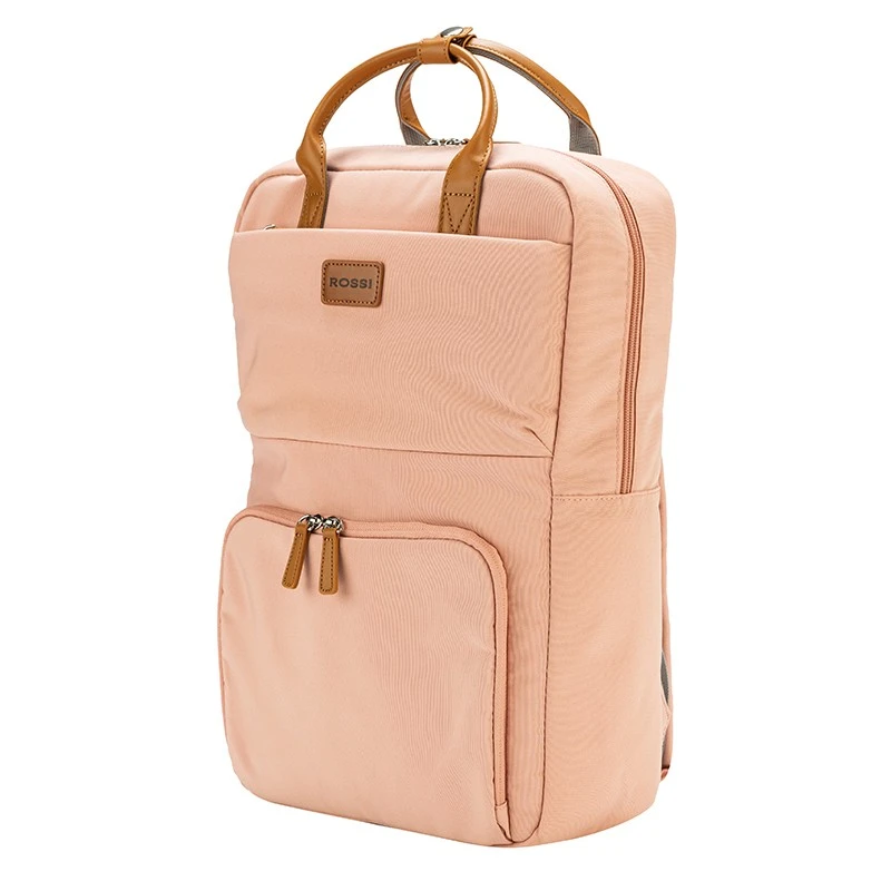 Дамска раница за лаптоп Rossi, K010-1, Розова