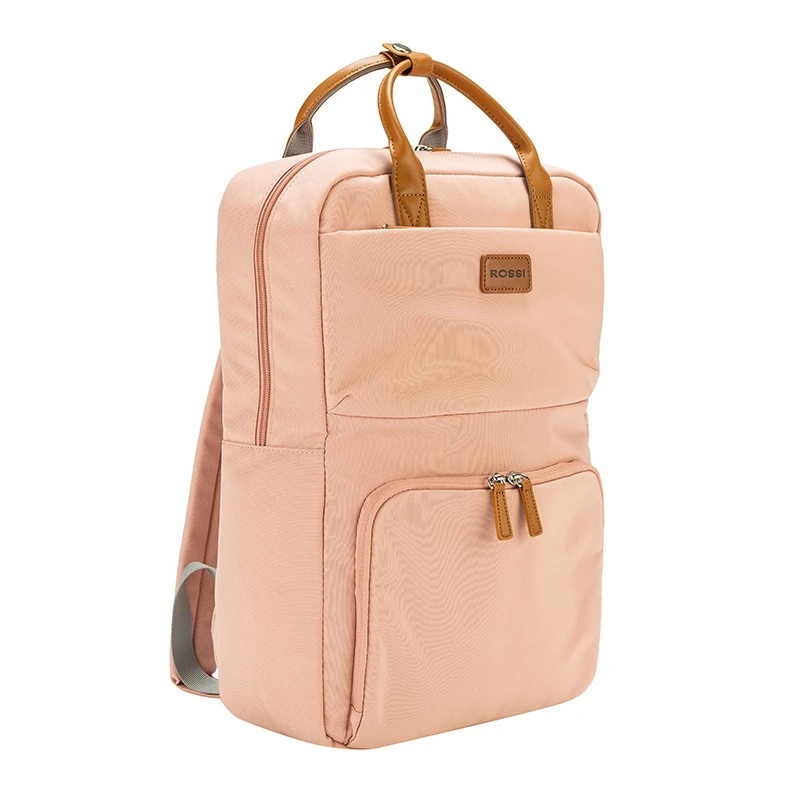 Дамска раница за лаптоп Rossi, K010-1, Розова