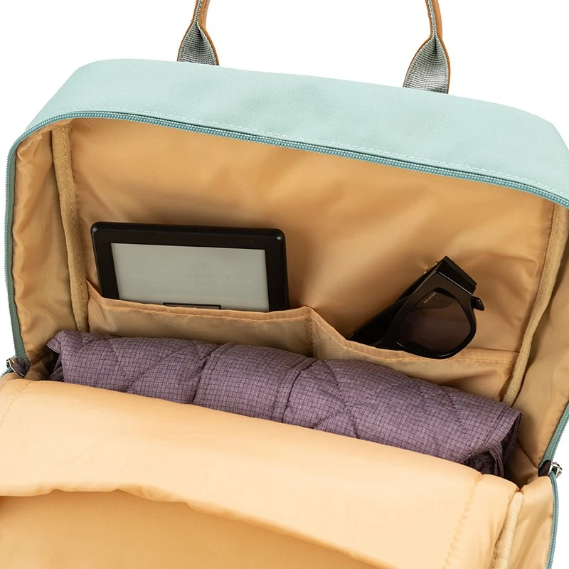 Дамска раница за лаптоп Rossi, K010-3, Морско зелено