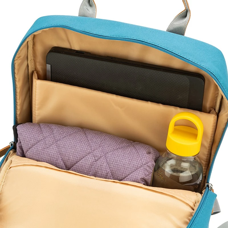 Дамска раница за лаптоп Rossi, K010-4, Езерово синьо