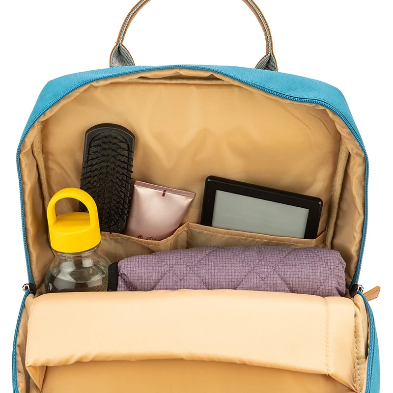 Дамска раница за лаптоп Rossi, K010-4, Езерово синьо