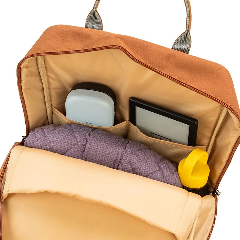 Дамска раница за лаптоп Rossi, K010-6, Кафява