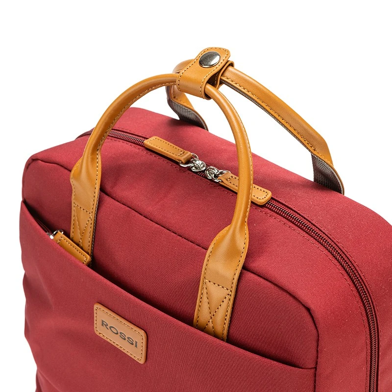 Дамска раница за лаптоп Rossi, K010-7, Бордо