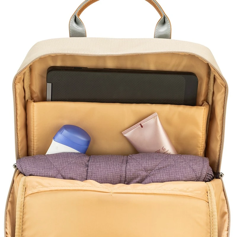 Дамска раница за лаптоп Rossi, K010-8, Капучино