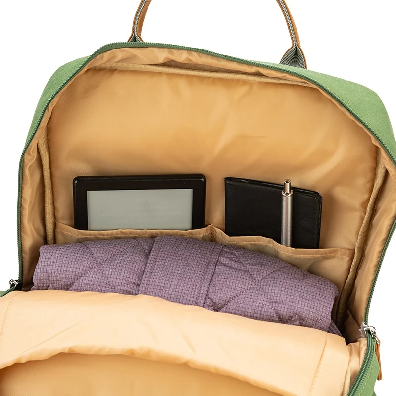 Дамска раница за лаптоп Rossi, K010-9, Зелена