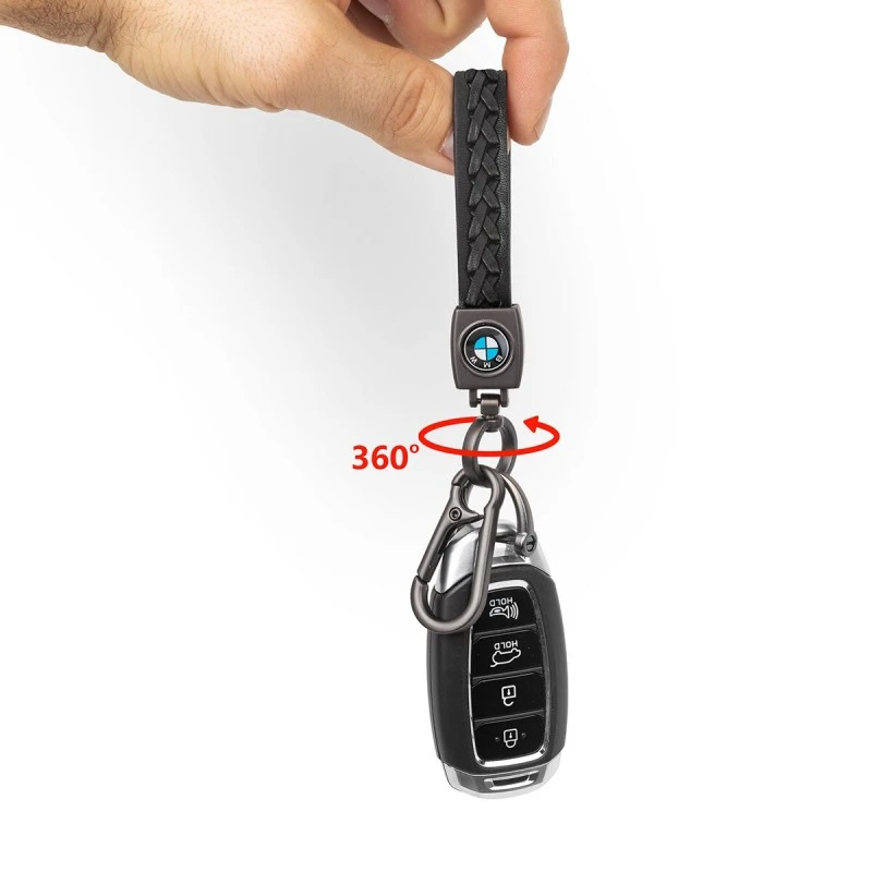 Ключодържател AS3502P, Лого BMW, Кожен