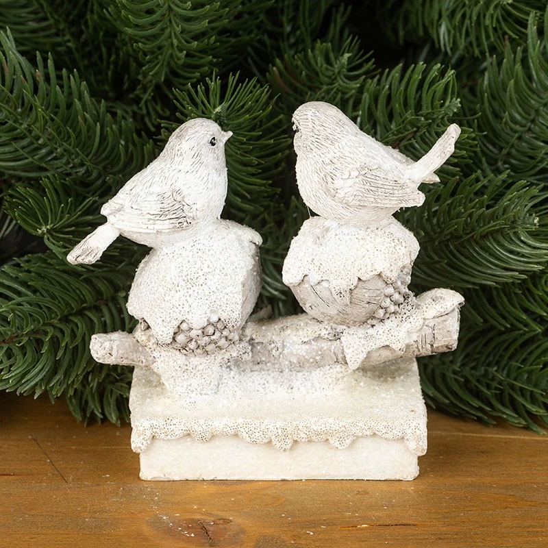 Две птички "Честита Коледа"