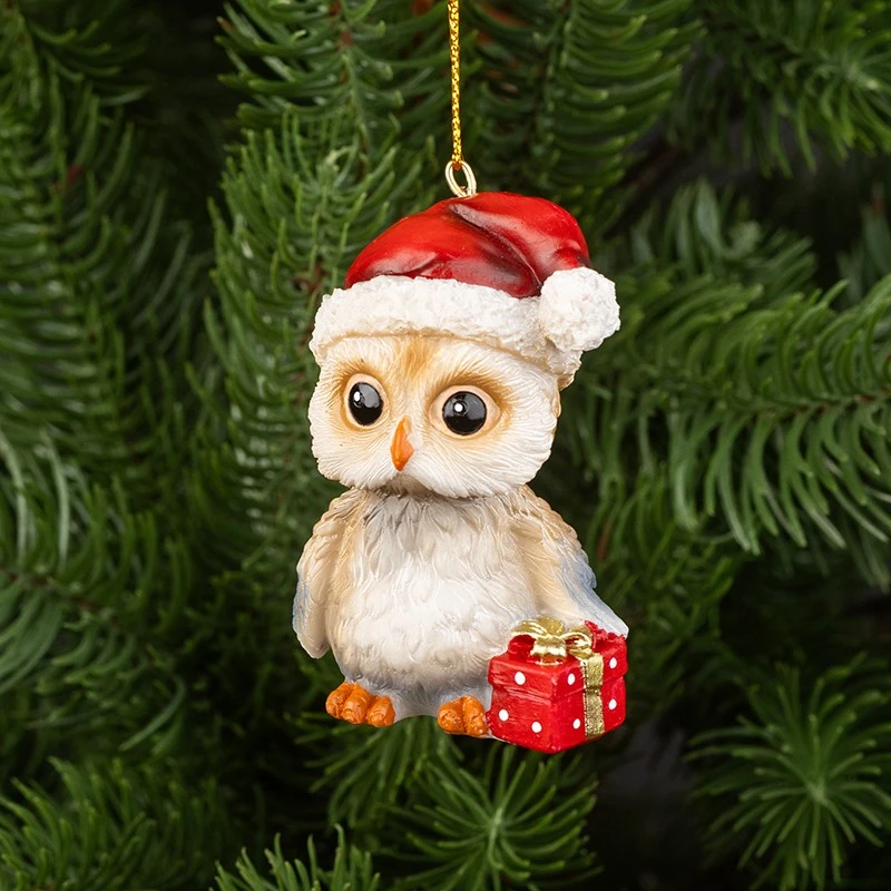 Коледна фигурка Сова AR015