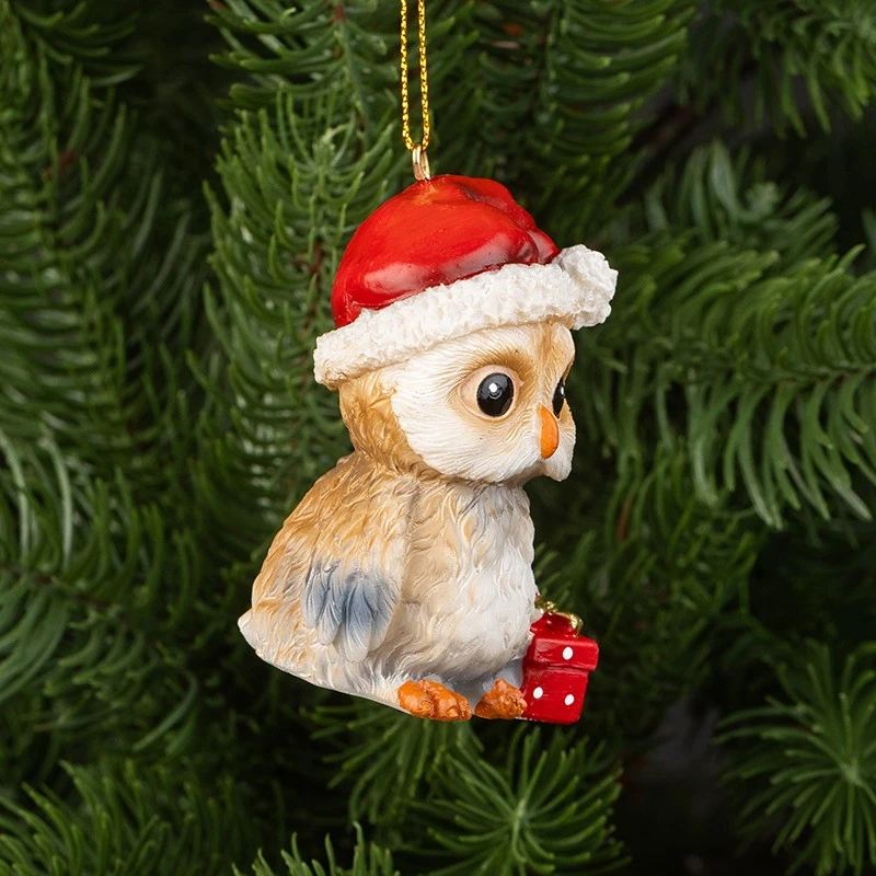 Коледна фигурка Сова AR015