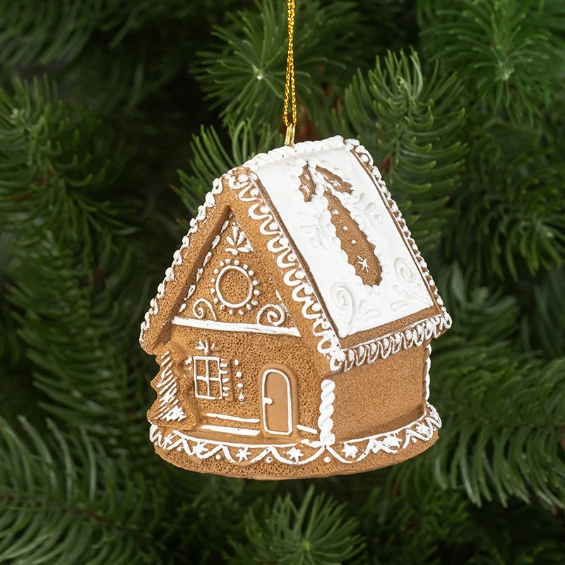 Коледна играчка Светеща къщичка AR016