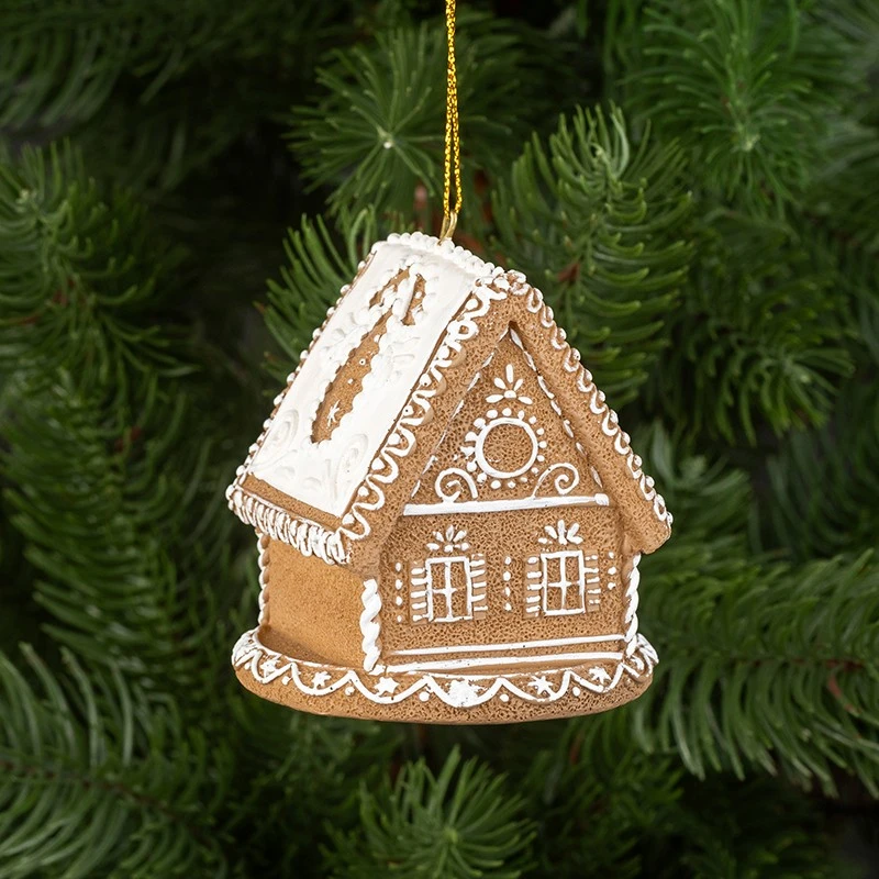 Коледна играчка Светеща къщичка AR016