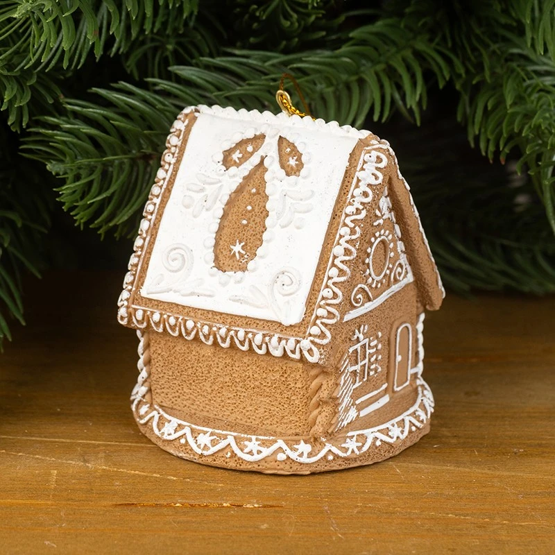 Коледна играчка Светеща къщичка AR016