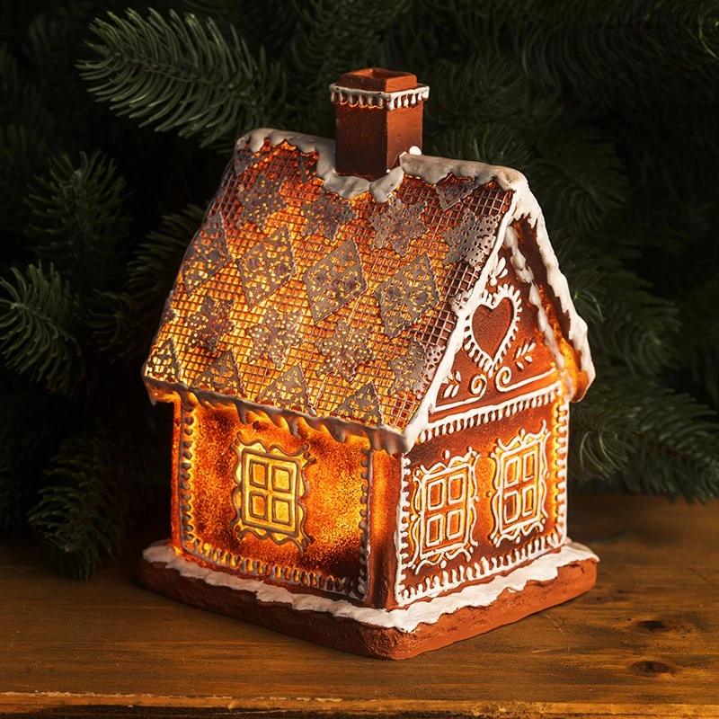 Коледна фигурка Светеща къщичка AR035