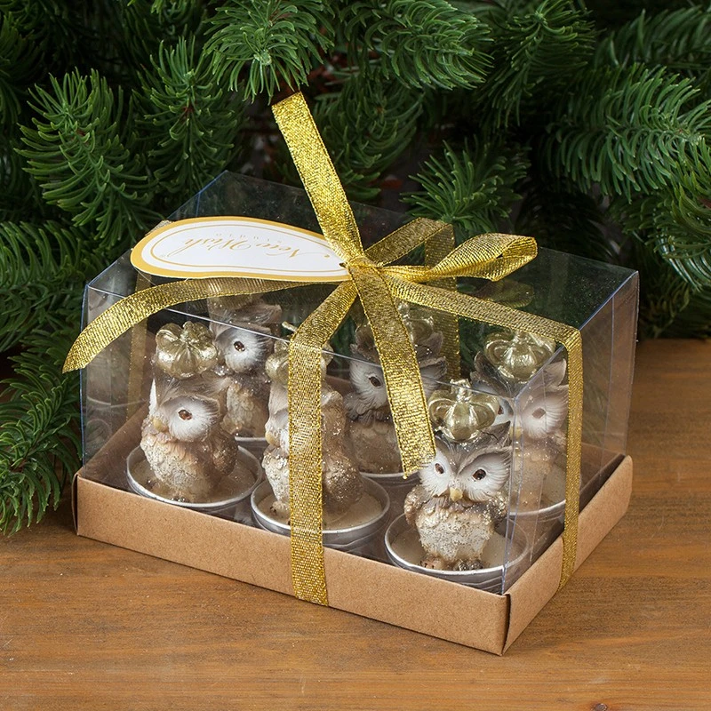 Свещи Димс-92, Бухалчета, MH136, С коронки, 6 броя