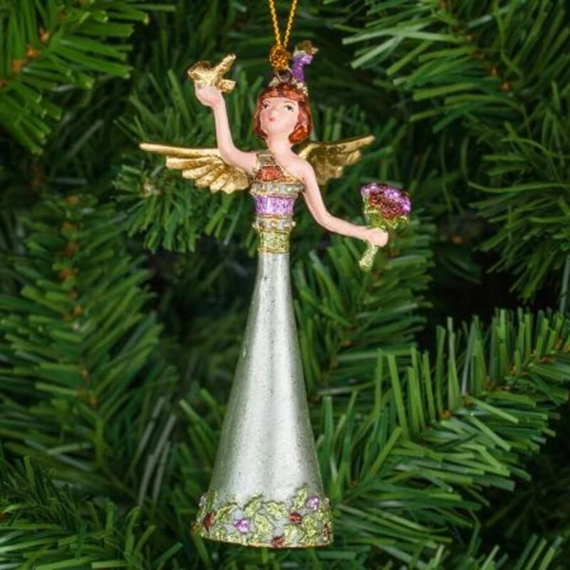 Коледна играчка Фея Димс-92 ID100057, Многоцветна