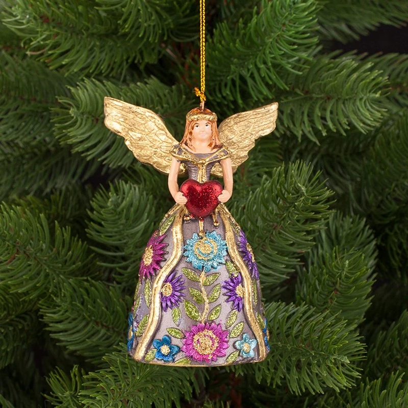 Играчка Димс-92 Коледна играчка Ангел със сърце, ID126076