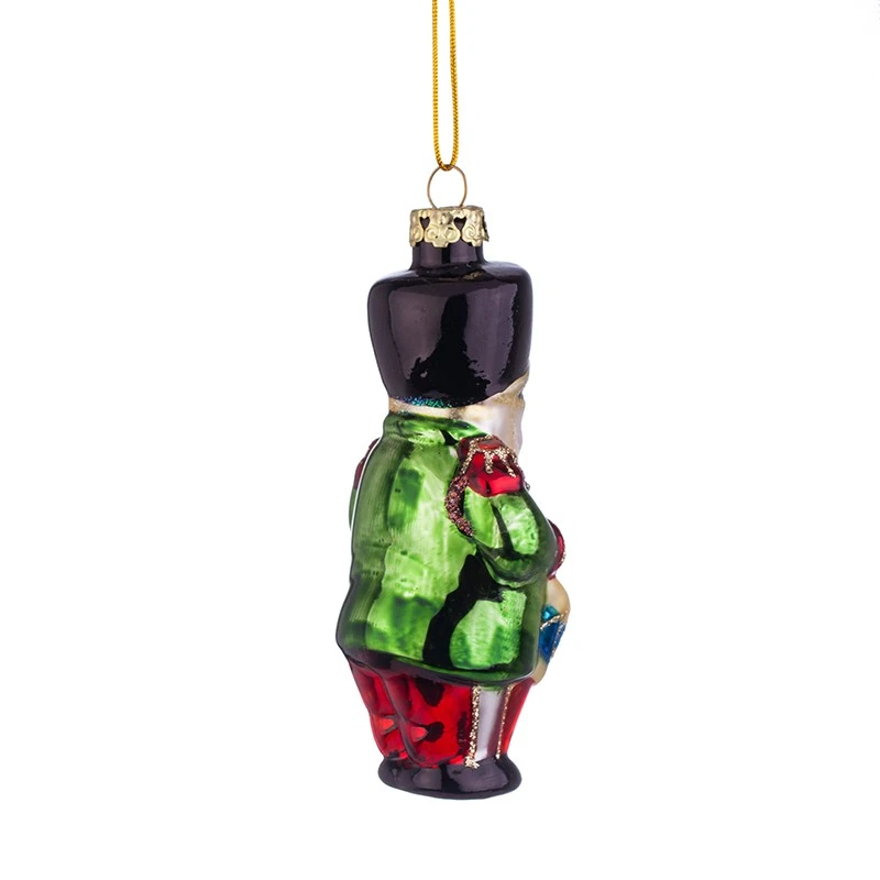Коледна играчка Димс-92 Човече L095, стъкло, 5,5 см