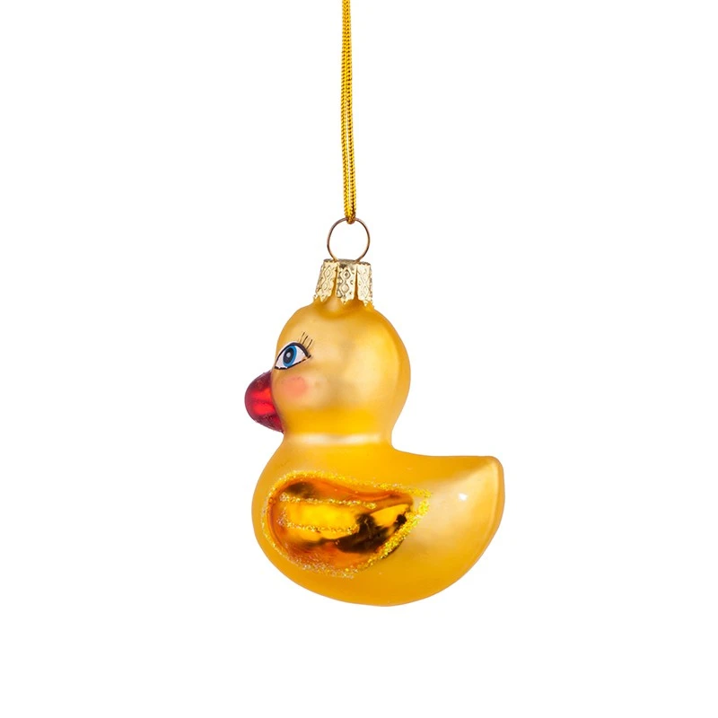 Коледна играчка Димс-92 Пате L106, стъкло, 5,7 см